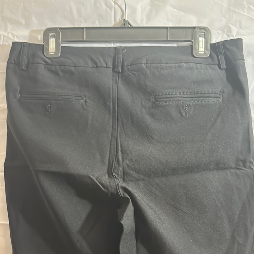 Nanette Lepore Black Dress Pants Straight Leg size 10 - Picture 4 of 5